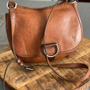 FRYE Amy Leather Crossbody/Shoulder Bag